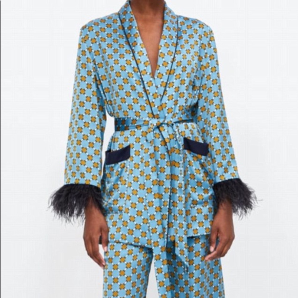 Patterned suit set